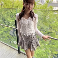 【titty&Co.PETITオフィシャルサイト限定】リボンチェックスカパン×ブラウスセット