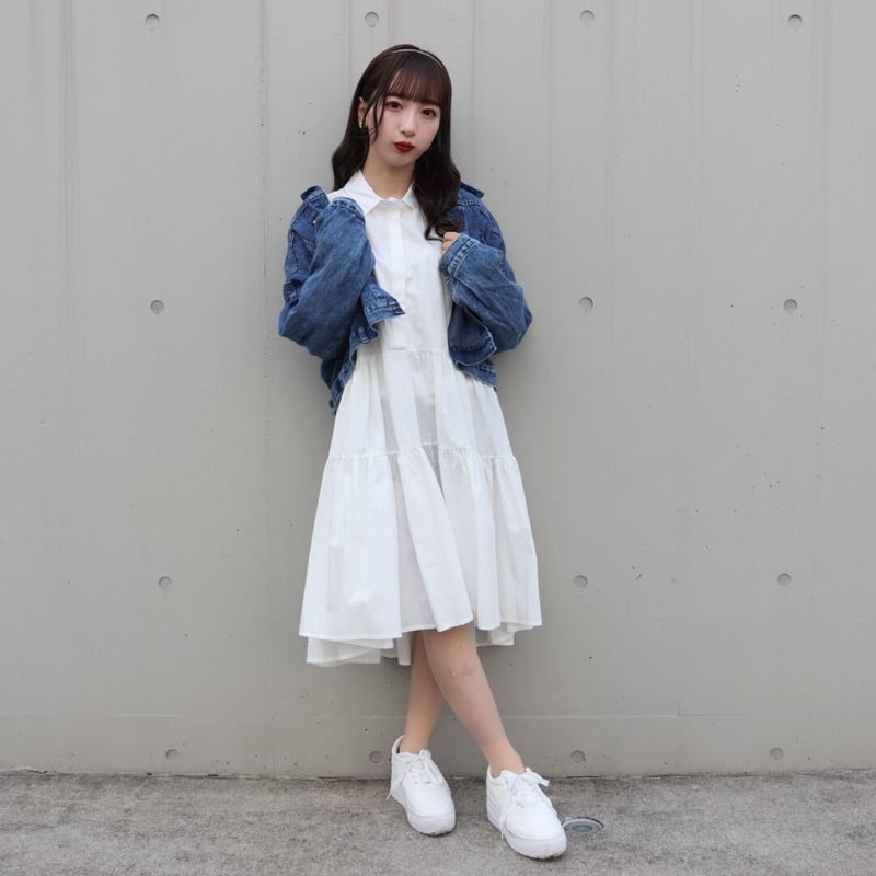 ♡Grin♡あそんでワンワン すそふわAラインワンピース | titty&Co. PETIT