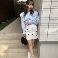 【titty&Co.PETITオフィシャルサイト限定】ハート柄スカパン