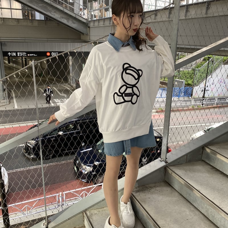 デコルテオープンデニムワンピース | titty&Co. PETIT デコルテオープンデニムワンピース | titty&Co. PETIT