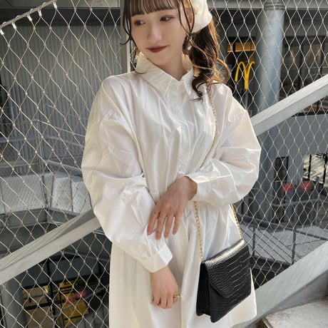 Aラインミニワンピース