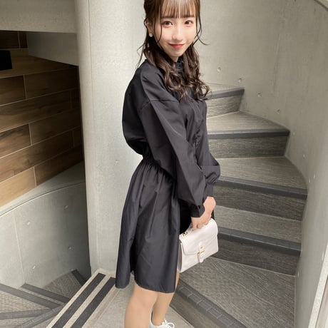 Aラインミニワンピース