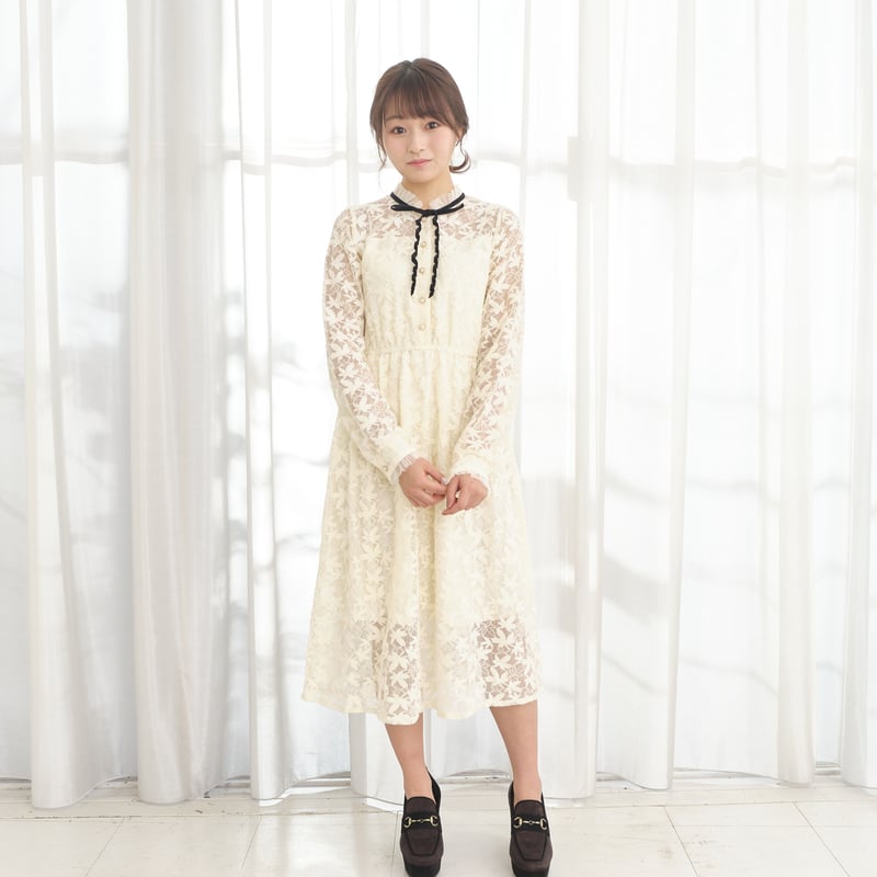 総レースリボンワンピース | titty&Co. PETIT