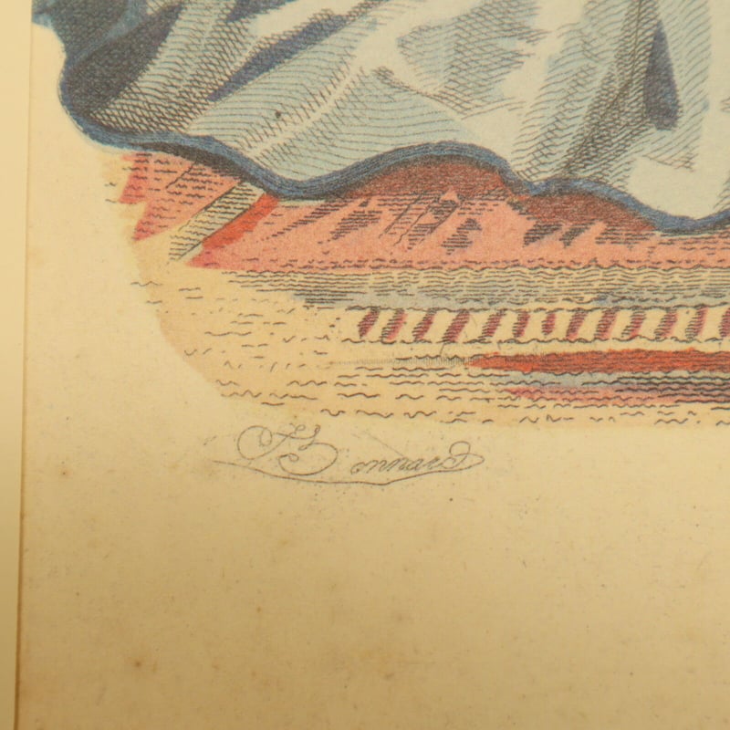 美品】アンティーク LA MODE ILLUSTRÉE 黒フレーム[3673] 美品