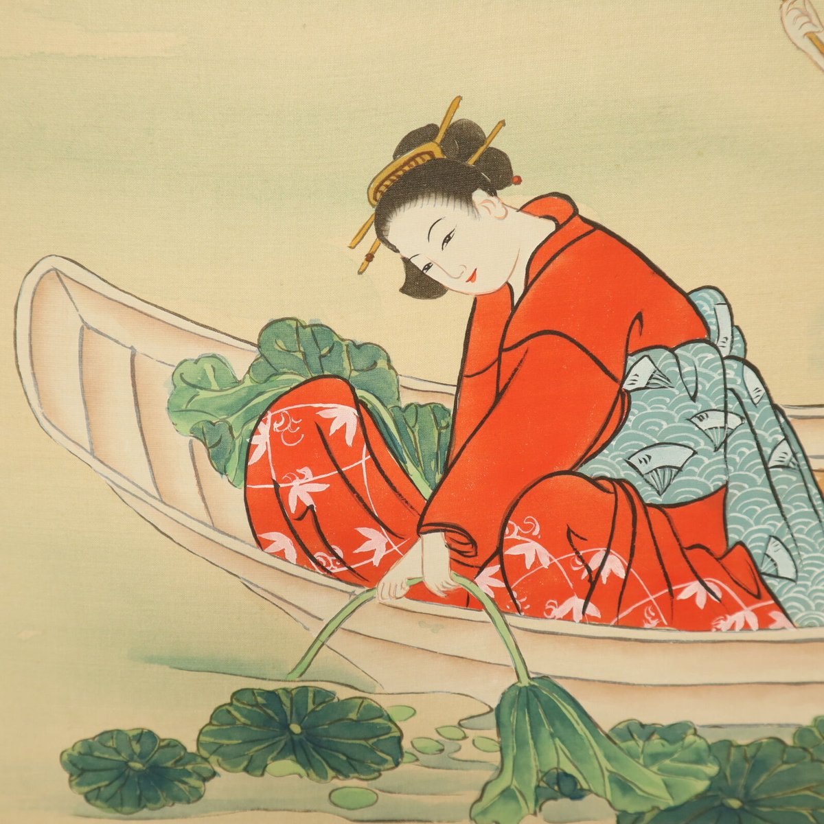 A016【木版画】浮世絵 日本画 美人画2枚 ③ | 新古美術 まる A016【木版画】浮世絵 日本画 美人画2枚 ③ | 新古美術 まる