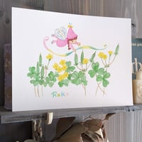 小さな原画-カタバミ