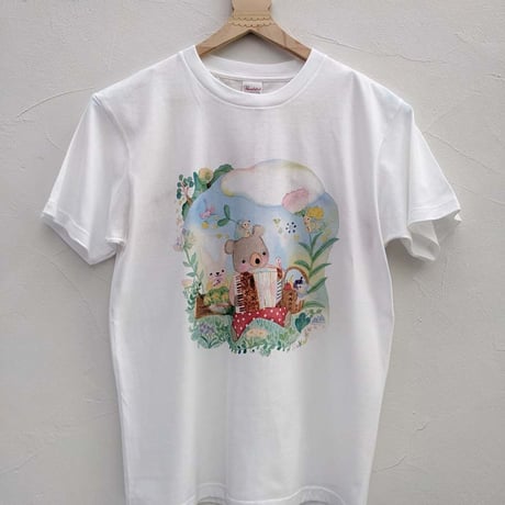 おとなとこどもTシャツ-奏でるピクニック　即納品と受注生産