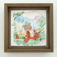 絵画オーダー制作 決意、いのちのサレンダー」＊インテリアート絵画 絵画 coco iro
