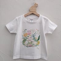 おとなとこどもTシャツ-3匹の羊　即納品と受注生産