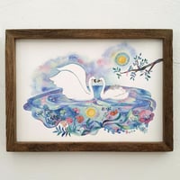 絵画オーダー制作 オーダー制作原画 20角額入り | Roko's STORE