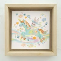額装原画　20角「ユニコーンと一緒に」  1点もの