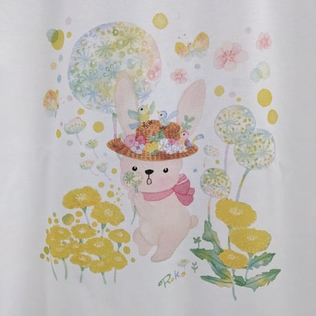 おとなとこどもTシャツ-ふぅーっと　即納品と受注生産