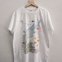 おとなとこどもTシャツ-ジンベイザメ　即納品と受注生産