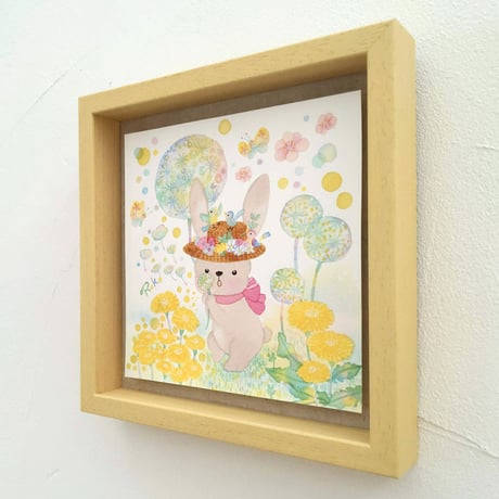 額装原画　20角「ふぅー」  1点もの