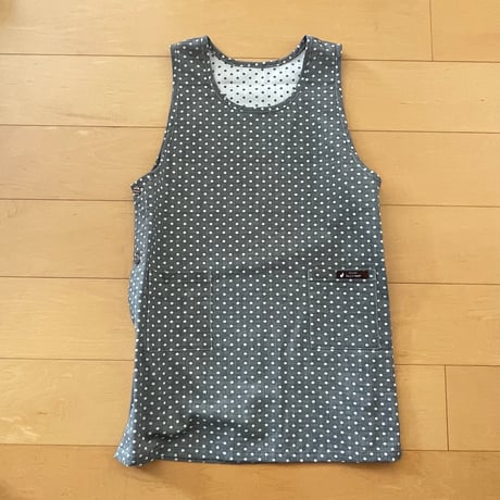 【プルオーバーエプロン】　日本製