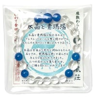 青瑪瑙 水晶ブレスレット（復刻版）