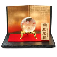 限定品2026【昇龍】水晶玉彫刻置物