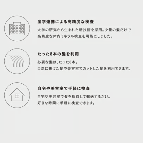 ミネラル検査キット
