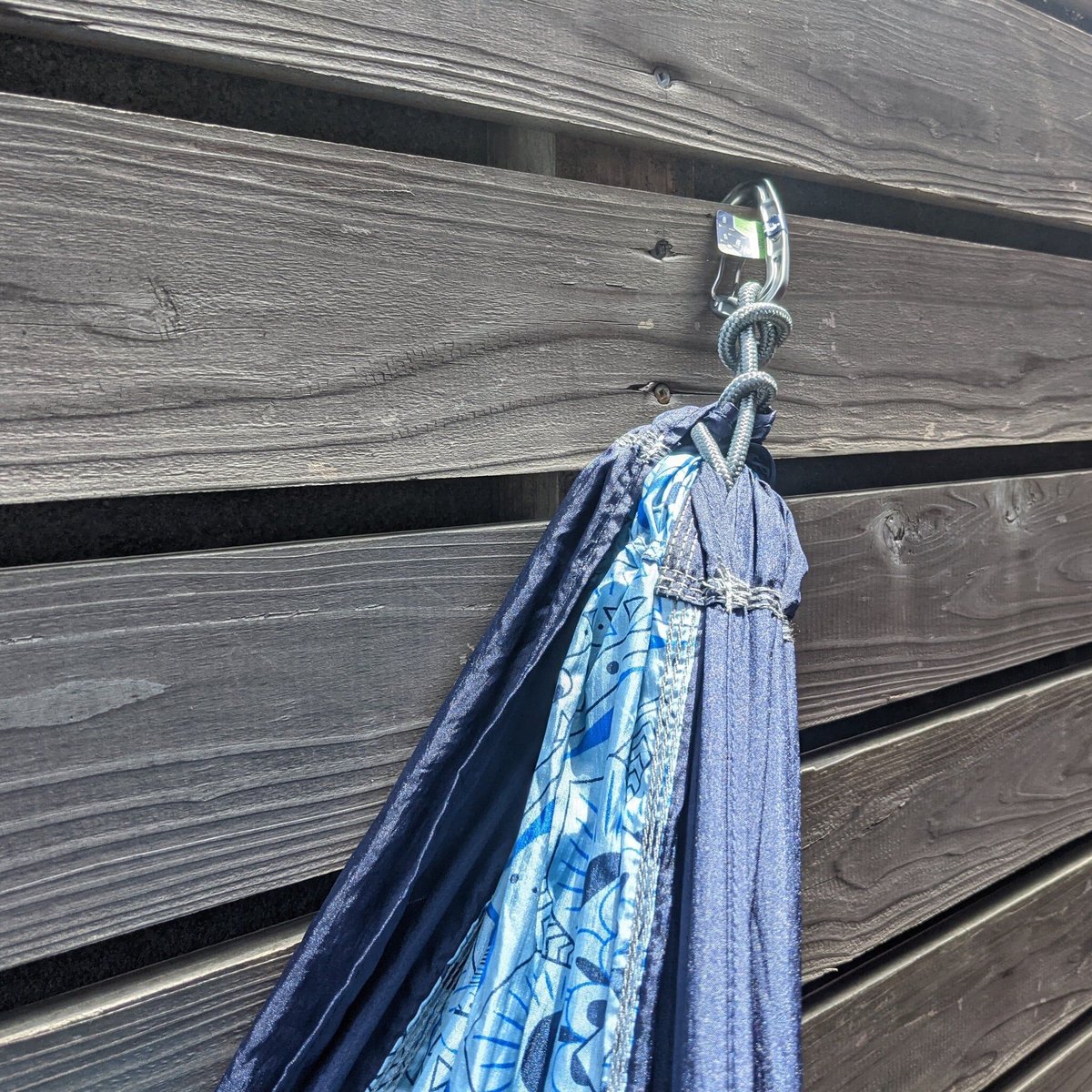 ENO DoubleNest Hammock Retro Tri [マウンテンブルー] M...