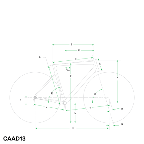 - Cannondale -CAAD13 Team Replica Frameset [51size]