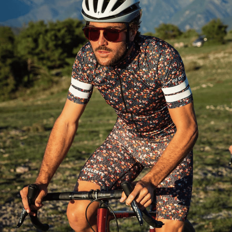 Men] - CAFE DU CYCLISTE - キャプシーヌ メンズ パターン ビブショ