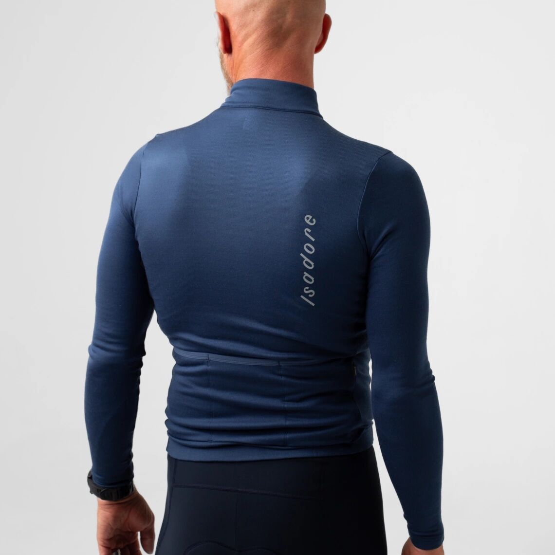 [Men] - isadore - Signature Thermal Long Sleeve Jersey [Indigo Blue]