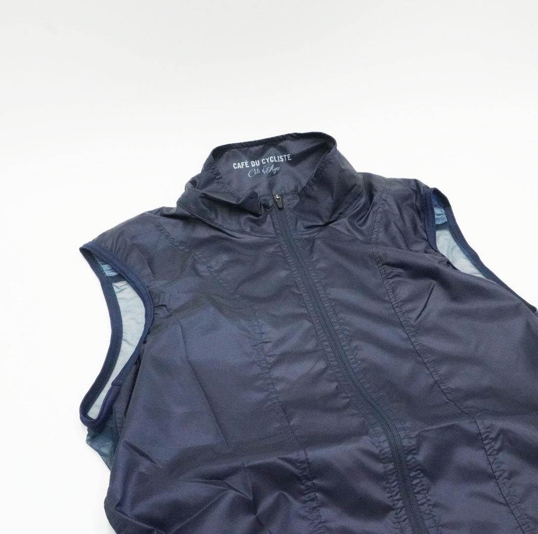 新品】Cafe du Cycliste ペトラ ジャケット XL ネイビー