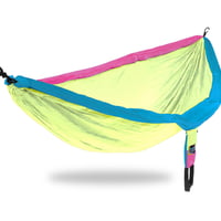 - ENO - DoubleNest Hammock Retro Tri [イエローxピンクXブルー]