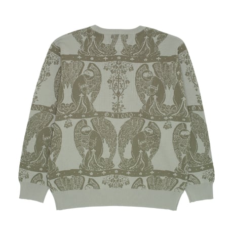 GX1000  JACQUARD KNIT ANGEL SWEATER