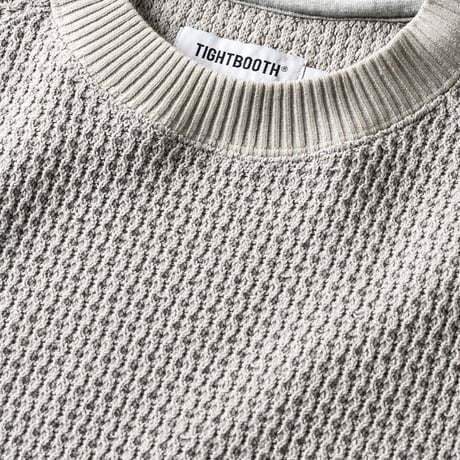 TIGHTBOOTH  CHAIN CREW KNIT