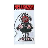 HELLRAZOR  YOUR BEST ENEMY AIR FRESHENER