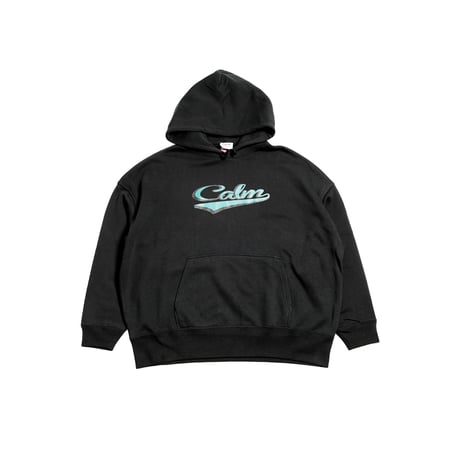 CALM LOGO HOODIE - Black