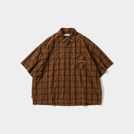 TIGHTBOOTH  PLAID S/S SHIRT