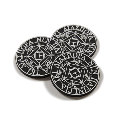 DIASPORA   MAGIC CIRCLE RUBBER MAGNET