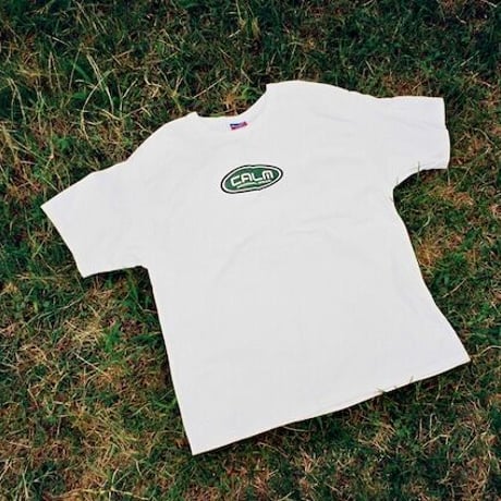 CALM CLASSIC LOGO T-SHIRT - White
