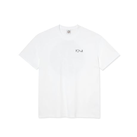 POLAR FILL LOGO BURNSIDE TEE - White