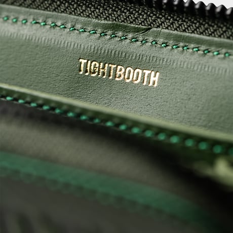 TIGHTBOOTH  LEATHER ZIP WALLET