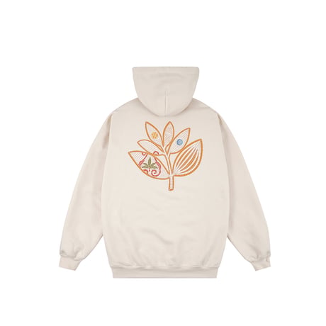 MAGENTA  MOSAIC HOODIE - Natural