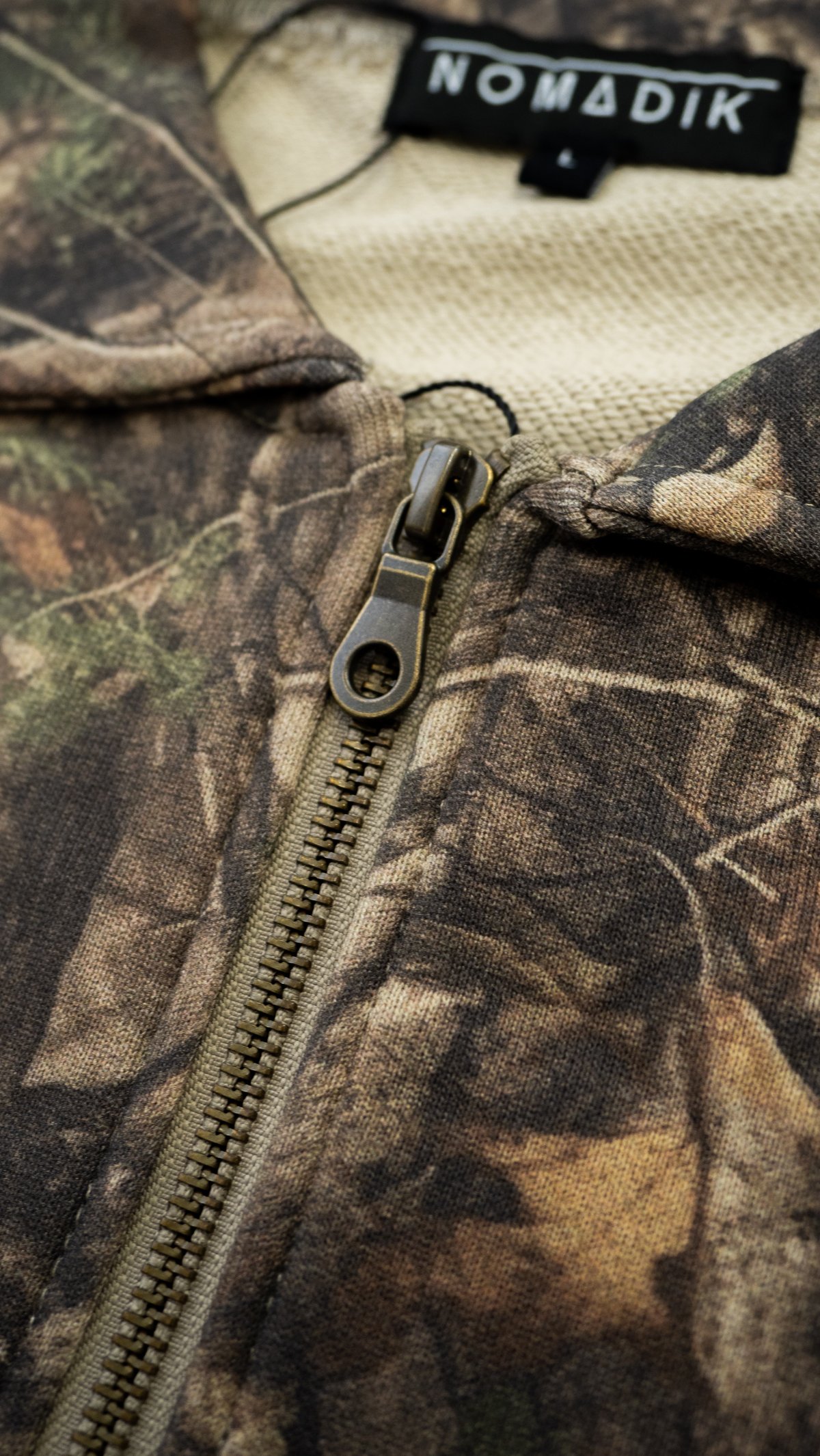 NOMADIK HALFZIP CREW - Real Tree camo | STEEZ