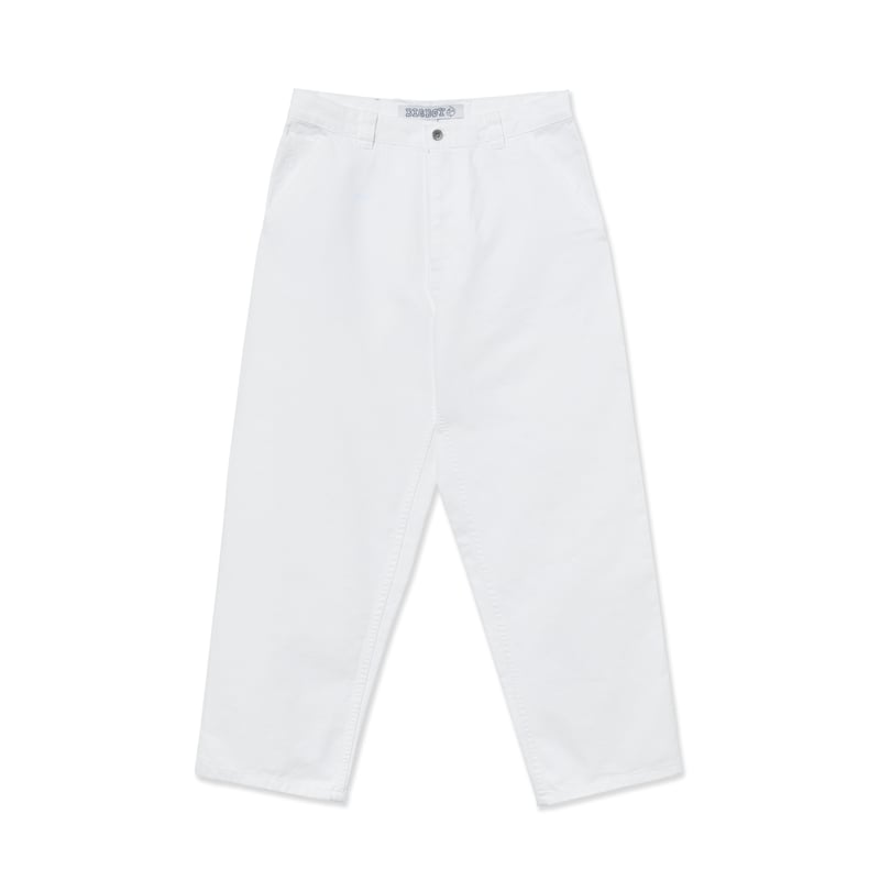 POLAR SKATE CO. BIG BOY WORK PANTS - White | 