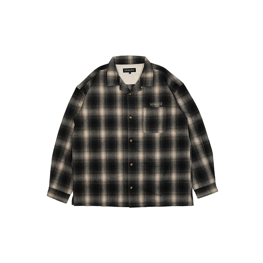NOMADIK OMBRE CHECK SHIRT | STEEZ CREATIVE STAND