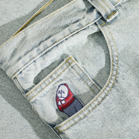 POLAR BIG BOY PANTS - Light Blue