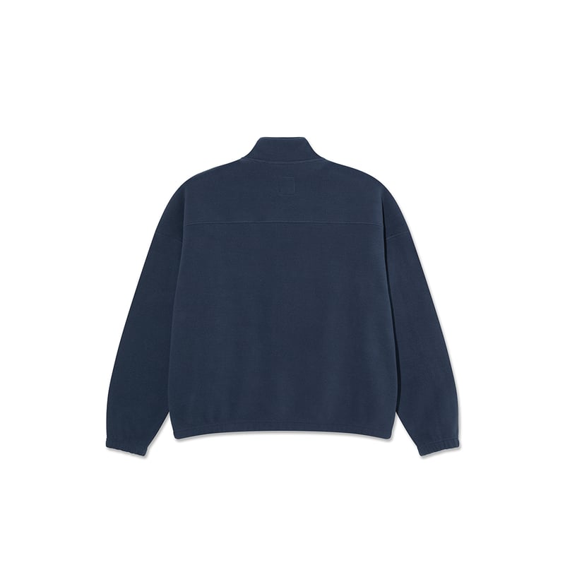 POLAR IVAN HALF ZIP SWEATSHIRT - Blue | STEEZ