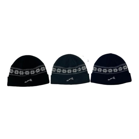 CALM SNOW FLAKE BEANIE