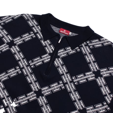 HELLRAZOR   H CHAIN POLO KNIT