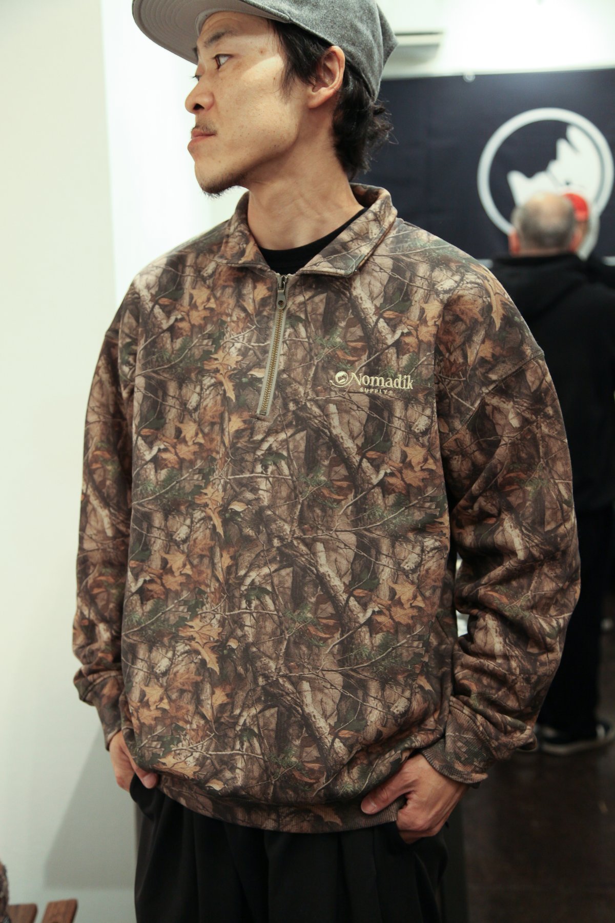 NOMADIK HALFZIP CREW - Real Tree camo | STEEZ 
