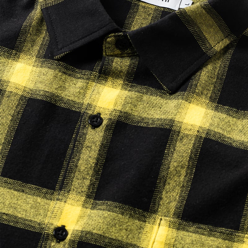 TIGHTBOOTH PLAID LS SHIRT -Black | STEEZ CREAT