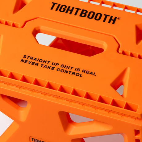 TIGHTBOOTH  LABEL LOGO FOLDING STOOL