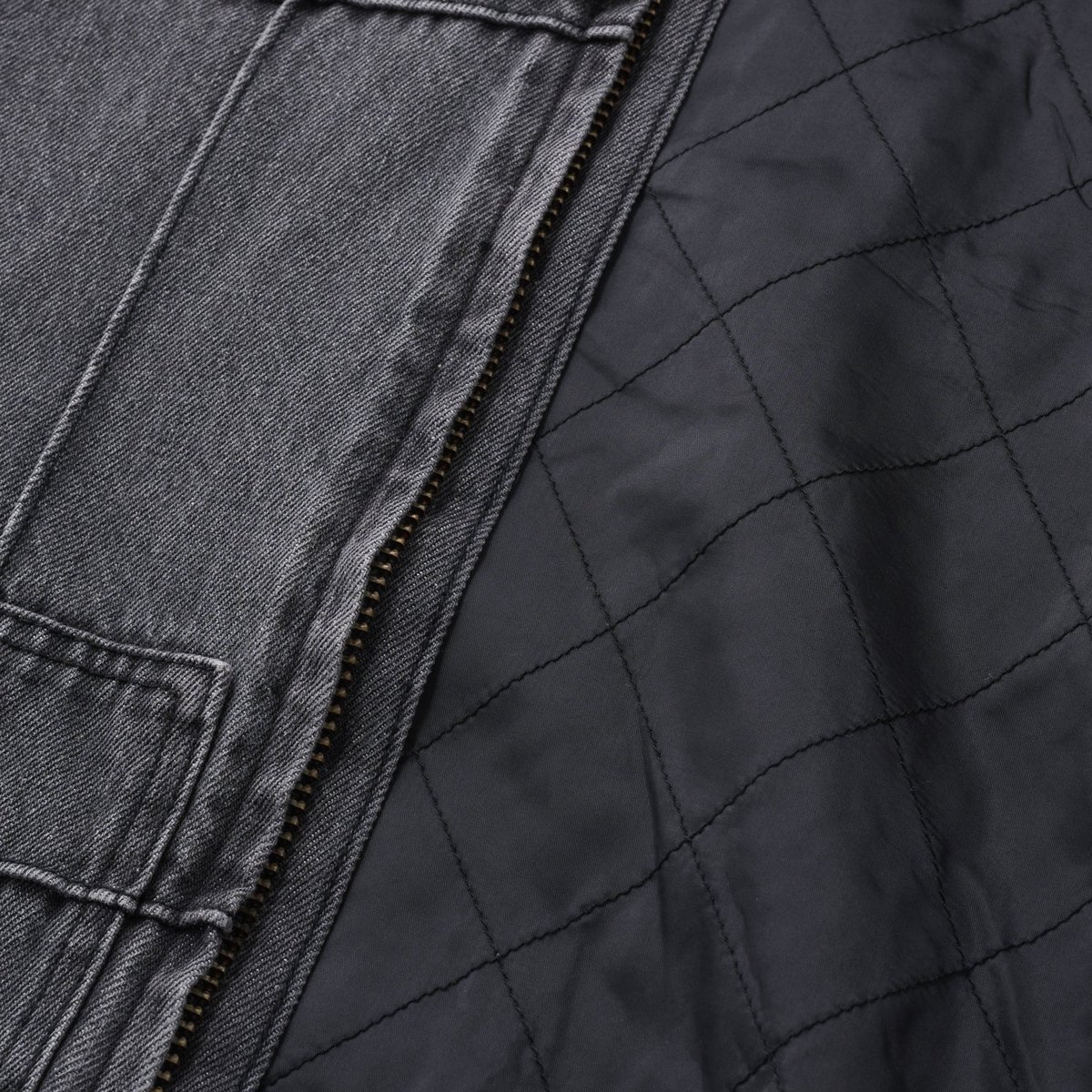 HELLRAZOR BLOCK DENIM JACKET | STEEZ CREATIVE