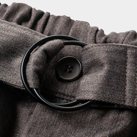 TIGHTBOOTH  HERRINGBONE BALLOON PANTS